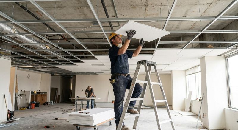 Suspended Ceiling Installation in Arvada, CO
