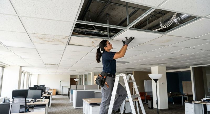 Suspended Ceiling Repair in Arvada, CO