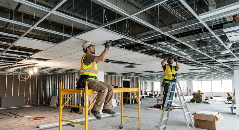Drop Ceiling Repair Service